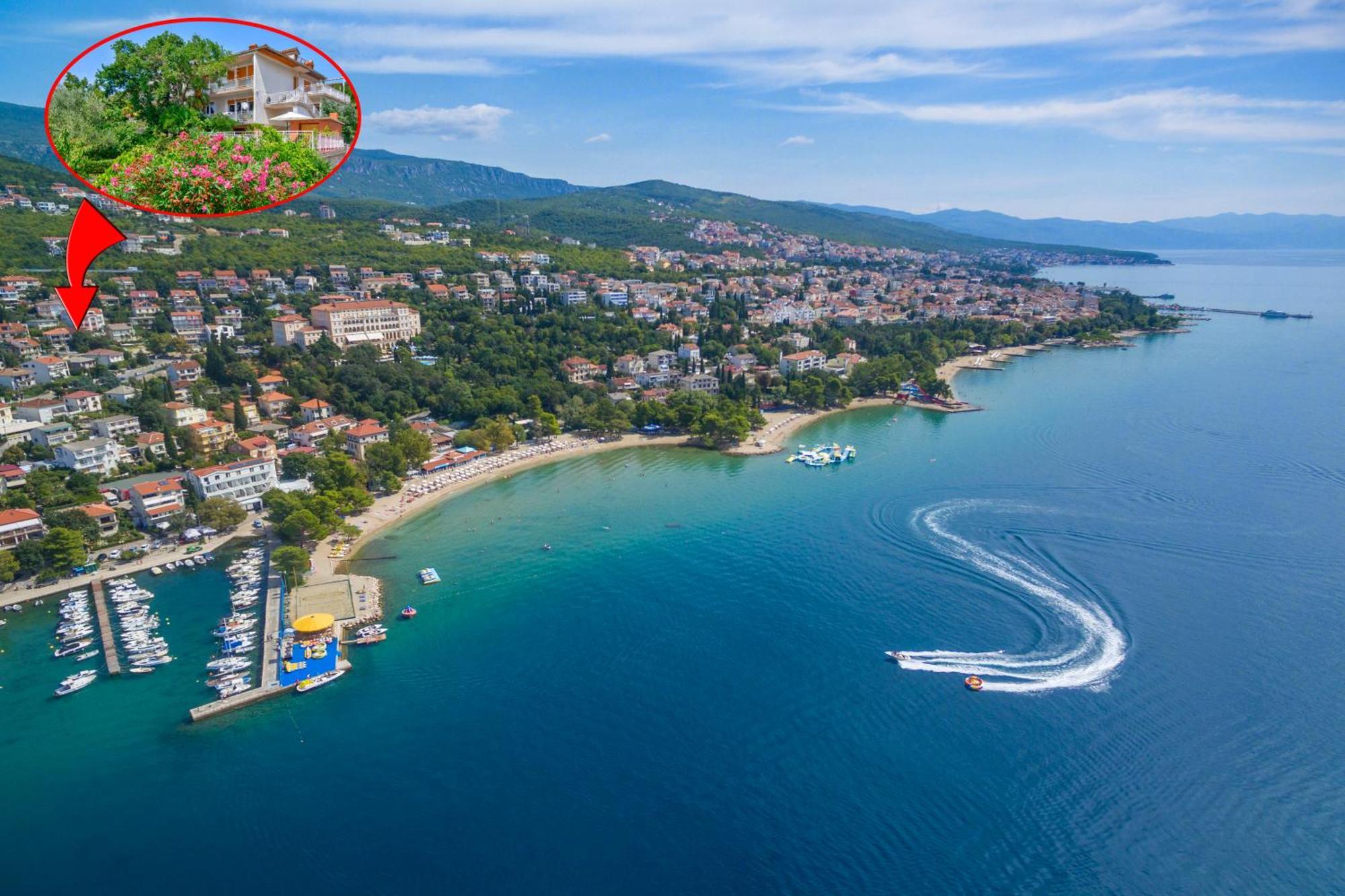 Duda Lägenhet Crikvenica Exteriör bild